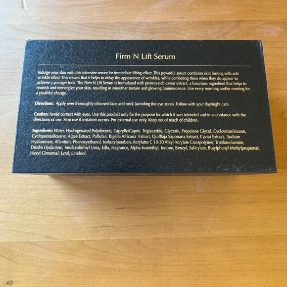 RAJEUNIR Black Caviar Firm N Lift Serum 1.01 oz Anti-aging  MSRP $225 SHIPS FREE - Picture 8 of 8